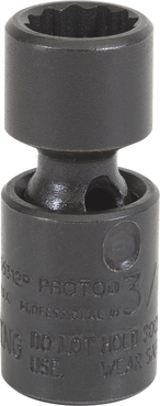 Proto® 1/4" Drive Universal Impact Socket 7/16" - 12 Point - All Tool & Supply