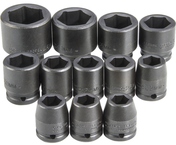 Proto® 3/4" Drive 26 Piece Metric Impact Socket Set - 12 Point - All Tool & Supply