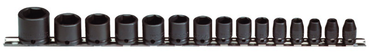 Proto® 3/8" Drive 15 Piece Impact Socket Set - 6 Point - All Tool & Supply