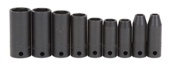 Proto® 3/8" Drive 9 Piece Thin Wall Deep Impact Socket Set - 6 Point - All Tool & Supply