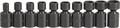 Proto® 3/8" Drive 10 Piece Metric Universal Impact Socket Set - 6 Point - All Tool & Supply