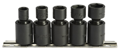 Proto® 3/8" Drive 5 Piece Universal Impact Socket Set - 6 Point - All Tool & Supply