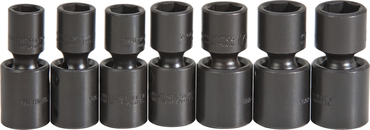 Proto® 1/2" Drive 7 Piece Metric Universal Impact Socket Set - 6 Point - All Tool & Supply