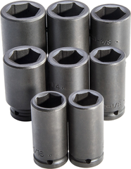 Proto® 3/4" Drive 8 Piece Deep Impact Socket Set - 6 Point - All Tool & Supply