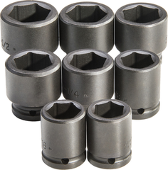 Proto® 3/4" Drive 8 Piece Impact Socket Set - 6 Point - All Tool & Supply