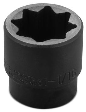 Proto® 1/2" Drive Impact Socket 1-1/16" - 8 Point - All Tool & Supply