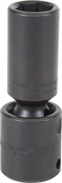 Proto® 1/2" Drive Deep Universal Impact Socket 19 mm - 6 Point - All Tool & Supply