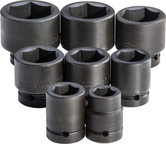 Proto® 1" Drive 8 Piece Impact Socket Set - 6 Point - All Tool & Supply