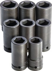 Proto® 1" Drive 8 Piece Deep Metric Impact Socket Set - 6 Point - All Tool & Supply