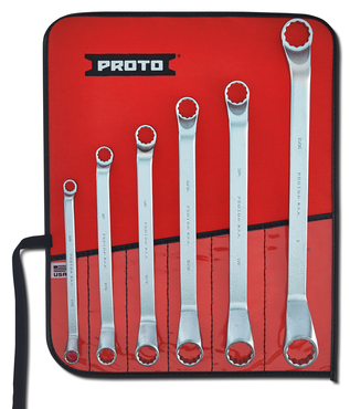 Proto® 6 Piece Deep Offset Box Wrench Set - 12 Point - All Tool & Supply