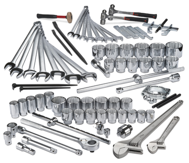 Proto® 71 Piece Master Heavy Equipment Set With Roller Cabinet J453441-8RD - All Tool & Supply