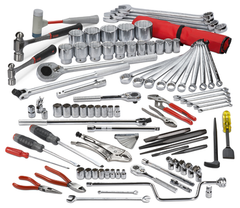 Proto® 92 Piece Heavy Equipment Set With Top Chest J442719-8RD - All Tool & Supply