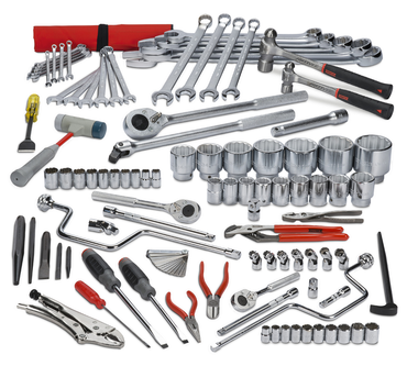 Proto® 99 Piece Metric Heavy Equipment Set With Top Chest J442719-8RD - All Tool & Supply