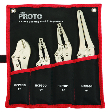 Proto® 4 Piece Locking Hose Clamp Pliers Set - All Tool & Supply