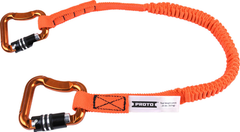 Proto® Elastic Lanyard With 2 Triple Lock Carabiners - 20 lb. - All Tool & Supply