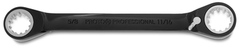 Proto® Black Chrome Double Box Reversible Ratcheting Wrench 5/8" x 11/16" - Spline - All Tool & Supply