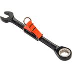 Proto® Tether-Ready Black Chrome Combination Non-Reversible Ratcheting Wrench 9/16" - Spline - All Tool & Supply