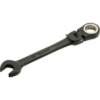 Proto® Black Chrome Combination Locking Flex-Head Ratcheting Wrench 3/8" - Spline - All Tool & Supply