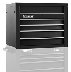 Proto® 550S 34" Top Chest - 4 Drawer, Dual Black - All Tool & Supply