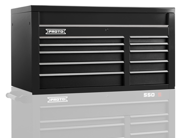 Proto® 550S 50" Top Chest - 10 Drawer, Dual Black - All Tool & Supply