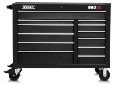 Proto® 550S 50" Workstation - 12 Drawer, Dual Black - All Tool & Supply