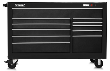 Proto® 550S 66" Workstation - 11 Drawer, Dual Black - All Tool & Supply