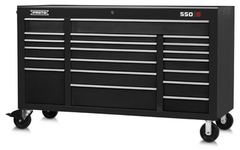 Proto® 550S 67" Workstation - 20 Drawer, Dual Black - All Tool & Supply