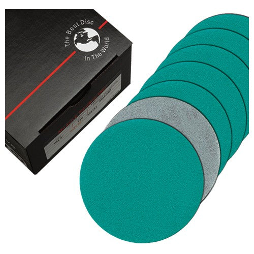 5″-100 Grit PSA - Q711T Film - Disc with Tab - DWT - Premium - All Tool & Supply