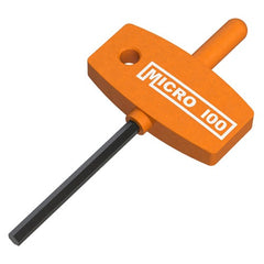 ‎"Quik" "T" Style Handle Hex Wrench (Fits: QC-1 QC-1LH QC-2 Locating/Locating Screws) - All Tool & Supply