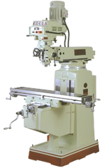 Electronic Variable Speed Vertical Mill - CAT40 Spindle - 10 x 50'' Table Size - 5HP - 3PH - 220V Motor - All Tool & Supply