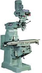 Electronic Variable Speed Vertical Mill UL - R-8 Spindle - 9 x 49'' Table Size - 3HP - 3PH - 220V Motor - All Tool & Supply