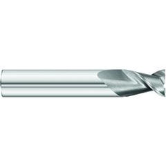 1 x 1 x 1-1/4 x 4 OAL Square 2 Flute Carbide End Mill for Aluminum - Round Shank- Uncoated - All Tool & Supply