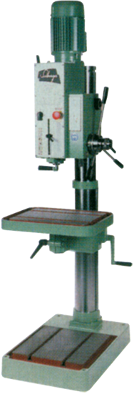 SE20354 SOLBERGA 25" Drill Press; 2.2HP(low) 3HP(high); 440V/3/60 Motor; 4MT Spindle; Manual Feed - All Tool & Supply