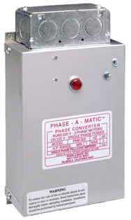 Heavy Duty Static Phase Converter - #PAM-900HD; 4 to 8HP - All Tool & Supply