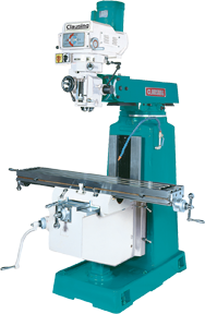 Vertical Mill - R-8 Spindle - 9 x 49'' Table Size - 3HP Motor - All Tool & Supply