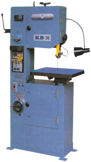 Vertical Bandsaw - #KB361; 8 x 14'' Capacity; 1HP, 1PH, 115V Motor - All Tool & Supply