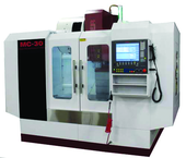 MC30 CNC Machining Center, Travels X-Axis 30",Y-Axis 18", Z-Axis 22" , Table Size 16.5" X 31.5", 25HP 220V 3PH Motor, CAT40 Spindle, Spindle Speeds 60 - 8,500 Rpm, 24 Station High Speed Arm Type Tool Changer - All Tool & Supply