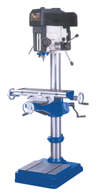 Cross Table Floor Model Drill Press - Model Number RF400HCR8 - 16'' Swing; 1-1/2HP, 3PH, 220/440V Motor - All Tool & Supply