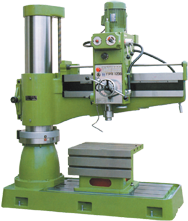 Radial Drill Press - #TPR1230 - 48-1/2'' Swing; 2HP, 3PH, 220V Motor - All Tool & Supply