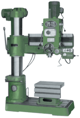 Radial Drill Press - #TPR720A - 29-1/2'' Swing; 2HP, 3PH, 220V Motor - All Tool & Supply