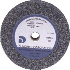 1-1/2″ × 1/2″ × 1/4″ 46 Grit 5/8″ × 1/4″ Recess Tool Post Grinding Wheel - #7740031;