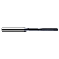 Miniature Reamers - 0.0455″ Reamer Diameter × 0.3120″ (5/16″) Margin Length Carbide Reamer, 4 Flutes, AlTiN Coated