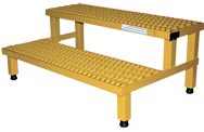 Work Mate Stand with Step - 60 x 24''; 500 lb Capacity - All Tool & Supply