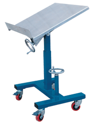 Tilting Work Table - 24 x 24'' 300 lb Capacity; 21-1/2 to 42" Service Range - All Tool & Supply