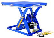 Electric Hydraulic Scissor Lift Table - Platform Size 30 x 60 - 2HP, 460V, 3 phase, 60 Hz totally enclosed motor - All Tool & Supply