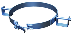 Galvanized Tilting Drum Ring - 30 Gallon - 1200 lbs Lifting Capacity - All Tool & Supply