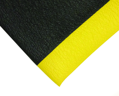 2' x 60' x 11/16" Thick Traction Anti Fatigue Mat - Yellow/Black - All Tool & Supply