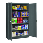 48"W x 24"D x 78"H Storage Cabinet w/400 Lb Capacity per Shelf for Lots of Heavy Duty Storage - Knocked-Down - All Tool & Supply