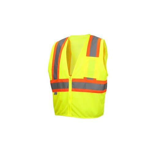 RVZ2210X4 4XL LIME VEST