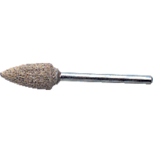 1/8″ × 1 1/2″ Shank-3/8″ × 3/8″ - B52 - Cotton Reinforced Aluminum Oxide Mounted Point - All Tool & Supply